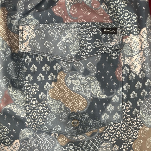 RVCA Men's ELASTIC Swim Shorts - Picture 5 of 6